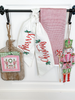 Round Top - Stake - Pink Nutcracker