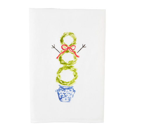 Mud Pie - Guest Towel - Holiday Topiary - Findlay Rowe Designs