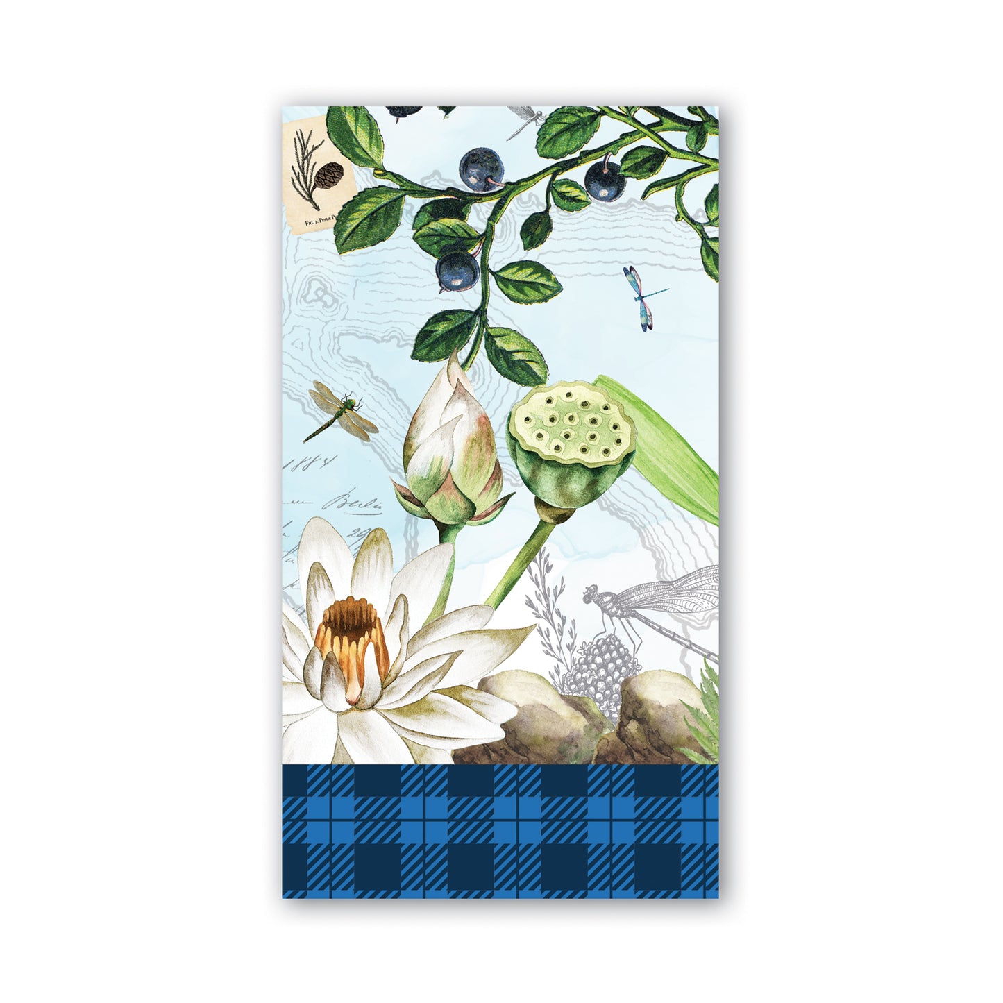 Michel Design Works - Guest Towel Napkin - By the Lake - Findlay Rowe Designs