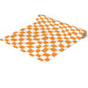 Hey Y'all Party - Paper Table Runner - Orange Checkerboard