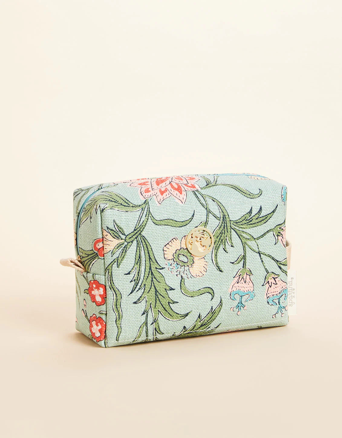 Spartina 449 - Cosmetic Case - Hamilton Floral Block Print