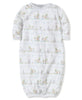 Kissy Kissy - Blue Noah's Print Convertible Gown - Boy Small - Findlay Rowe Designs