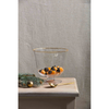 Mud Pie - Gold Edge Glass Pedestal  NO SHIP - STORE PICKUP - Findlay Rowe Designs