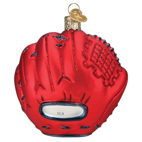 Old World Christmas - Ornament - Braves Baseball Mitt - Findlay Rowe Designs