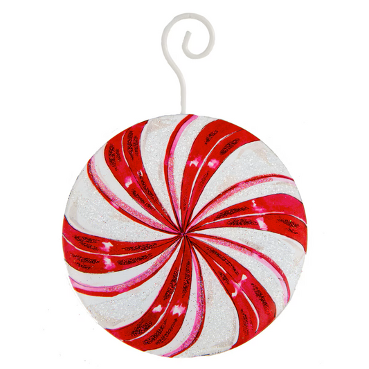 Round Top - Ornament - Peppermint - Findlay Rowe Designs