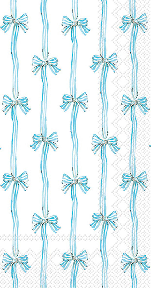 Guest Towels - Baby Toile - Blue - Findlay Rowe Designs