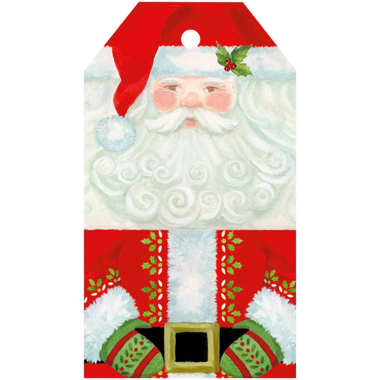 Caspari - Gift Tag - Santa Claus - Findlay Rowe Designs