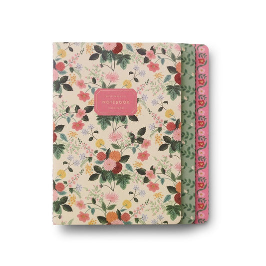 Rifle Paper Co - Stitched Notebook Set - Dahlia Set of 3