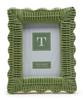 4x6 or 5x7 Frame - Wicker Weave - Green - Findlay Rowe Designs