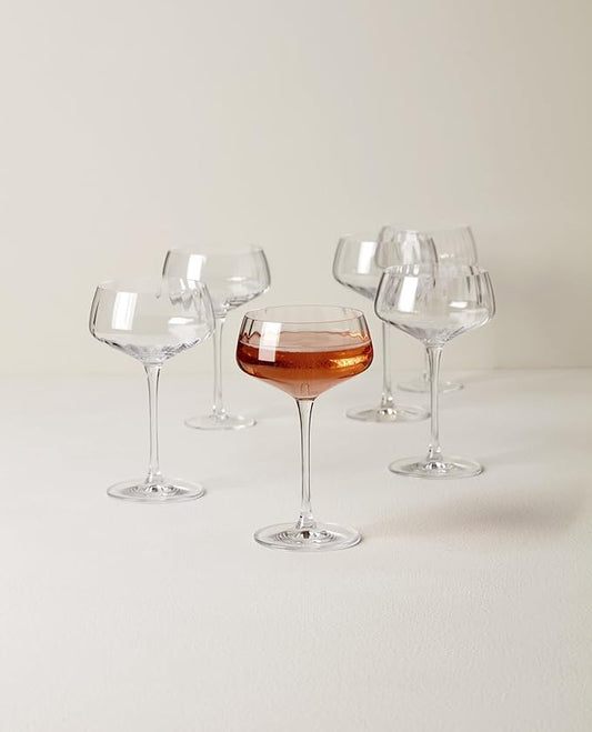 Lenox - Coupes - Tuscany Classics Angled Optic - Set of 6