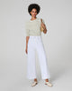 Spanx - SPANXshape EveryWear Cropped Wide Leg Jeans - White