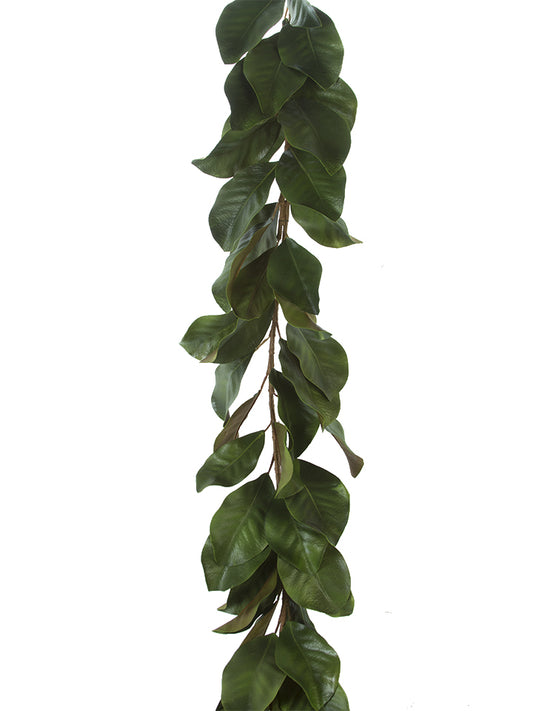 5' MAGNOLIA LEAVES GARLAND - Findlay Rowe Designs