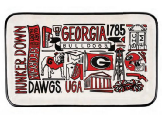 Glory Haus - Trinket Tray - UGA Collage Icon - Findlay Rowe Designs