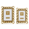 4x6 or 5x7 Frame - Gold Ribbon - Findlay Rowe Designs