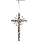 Ornament - Cross - Metal Wire Beads - Findlay Rowe Designs