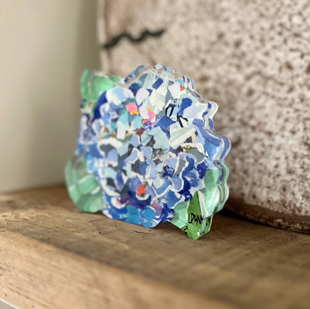 Lauren Dunn - Acrylic Art - Hydrangea - Full Bloom - Findlay Rowe Designs