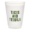 Party Cups - Frosted - Tacos and Tequila - Findlay Rowe Designs