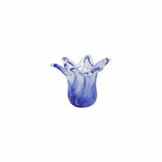 Vietri - Onda Glass  Petite Vase - Cobalt - Findlay Rowe Designs