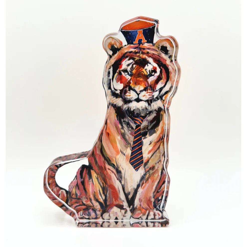 Lauren Dunn - Gameday - Auburn Tiger Acrylic Art - Findlay Rowe Designs