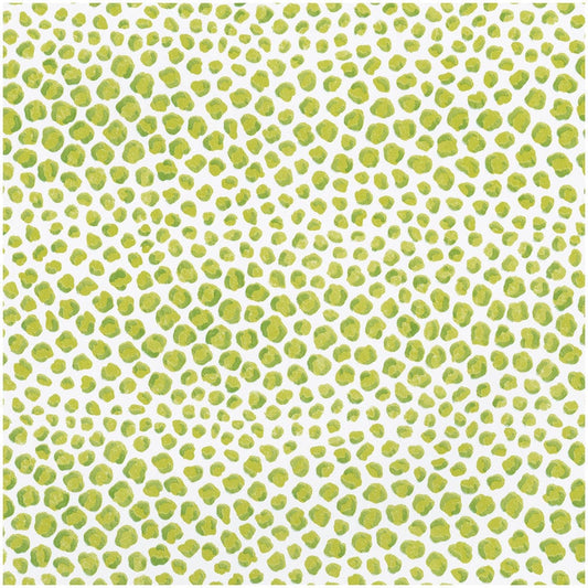 Caspari - Gift Wrap Roll - Just Spots - Lime   STORE PICKUP ONLY