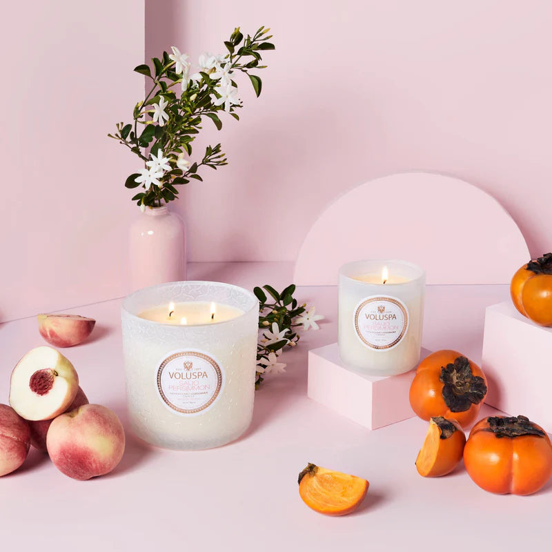 Voluspa - Luxe Candle - Saijo Persimmon