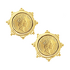 Susan Shaw - Earring - Queen Elizabeth II Coin Studs - Findlay Rowe Designs