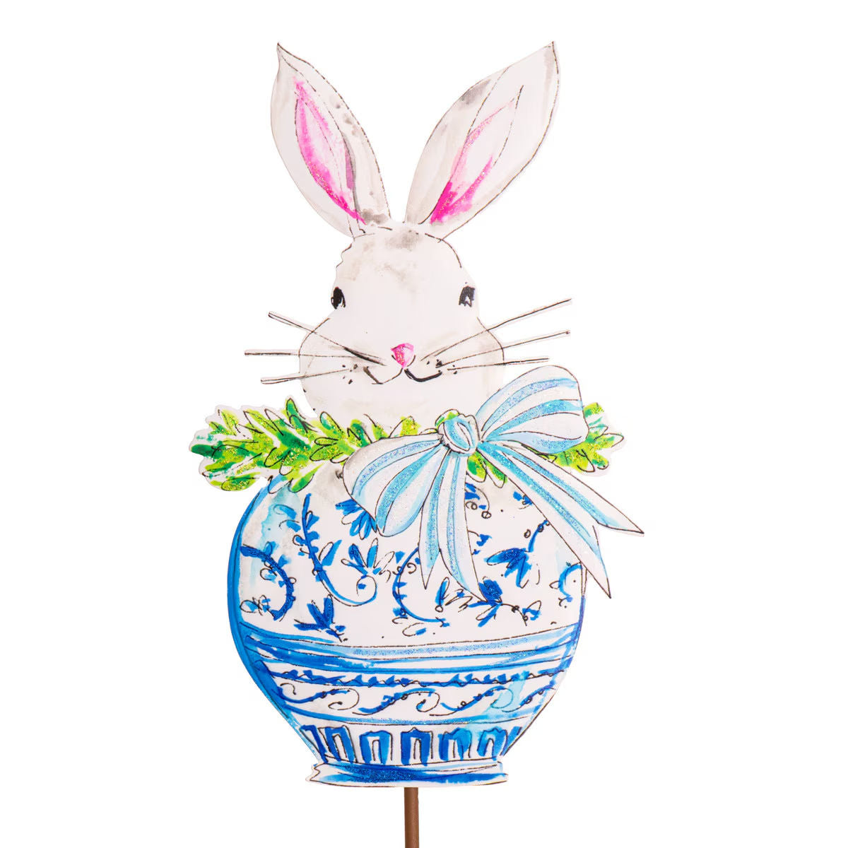 Rosanne Beck - Stake - Posh Bunny in Egg