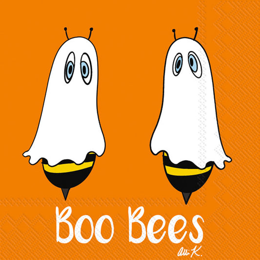 Boo Bees Cocktail Napkins - Findlay Rowe Designs