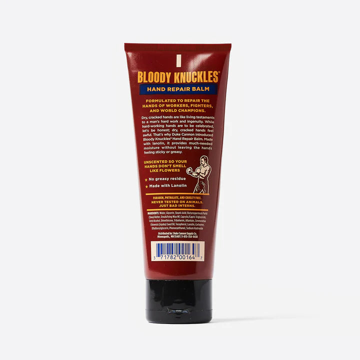 Duke Cannon - Bloody Knuckles Hand Repair Balm - Tube - Findlay Rowe Designs