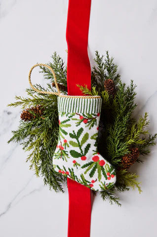 Ornament - Bauble Stocking - Heirloomed Berries and Boughs - Findlay Rowe Designs