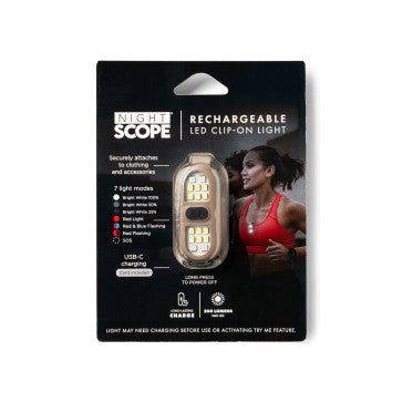 Night Scope®️ Rechargeable LED Clip-On Light - Findlay Rowe Designs