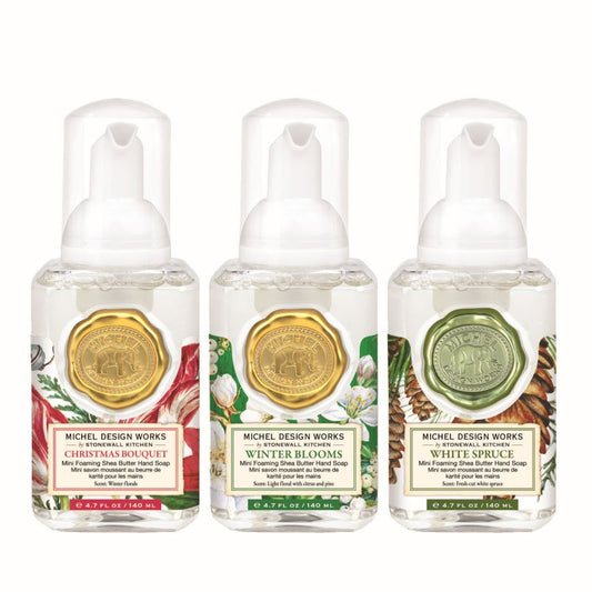 Michel Design Works - Mini Foaming Hand Soap Set of 3 - Winter Scents