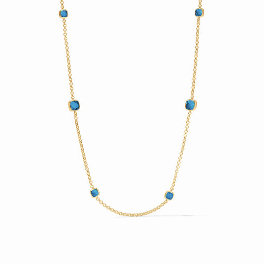 Julie Vos - Necklace - Aquitaine Station - Capri Blue - Findlay Rowe Designs