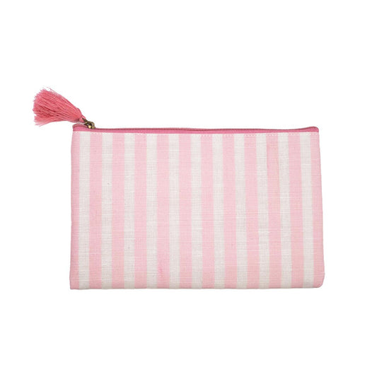 Cosmetic Bag - Bonjour Stripe - Findlay Rowe Designs