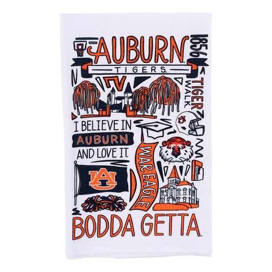 Glory Haus - Towel - Auburn Collage - Findlay Rowe Designs