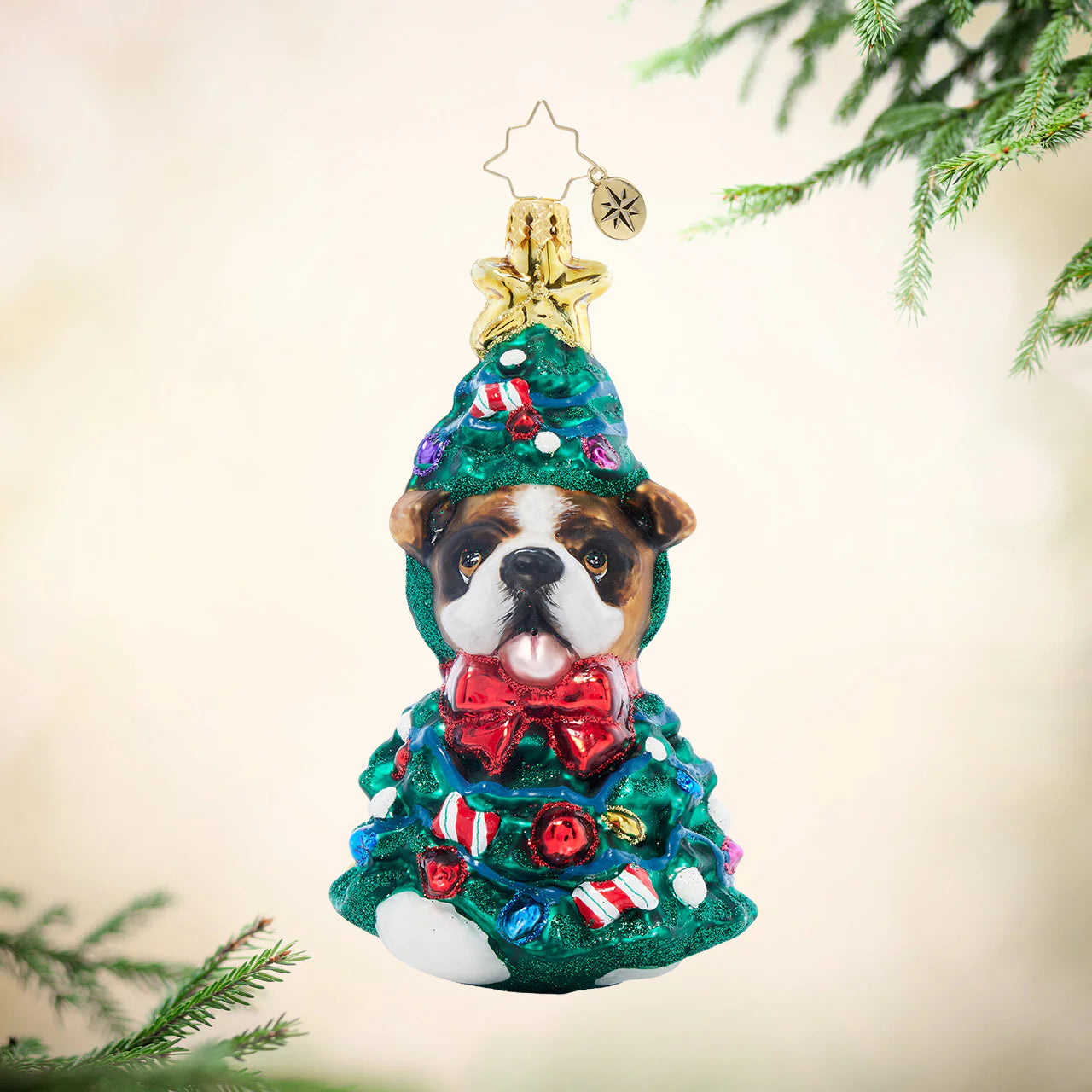 Christopher Radko – Ornament - Bulldog Christmas Couture - Findlay Rowe Designs