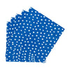 Caspari - Cocktail Napkins - Small Dots Royal Blue