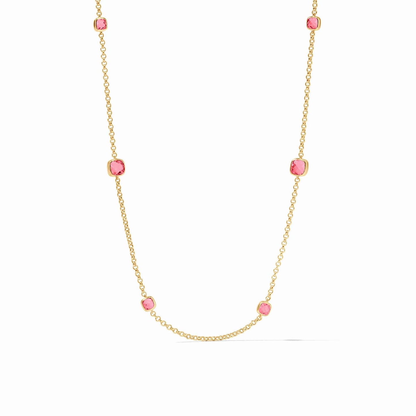 Julie Vos - Necklace - Aquitaine Station - Peony Pink - Findlay Rowe Designs