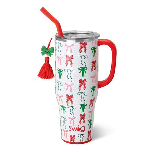 Swig - Mega Mug 40oz -  Ribbons and Bows