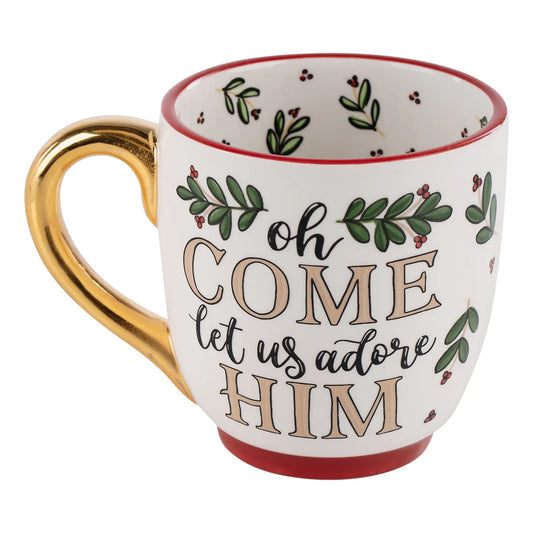 Glory Haus - Mug - Let Us Adore Him