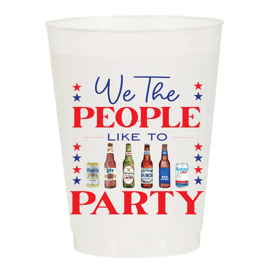 The Masters - Frosted Party Cups - We the People