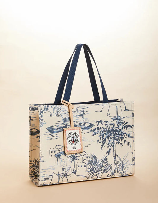 Spartina 449 - Market Tote - Daise Seascape