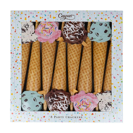 Caspari - Celebration Crackers - Ice Cream Cones