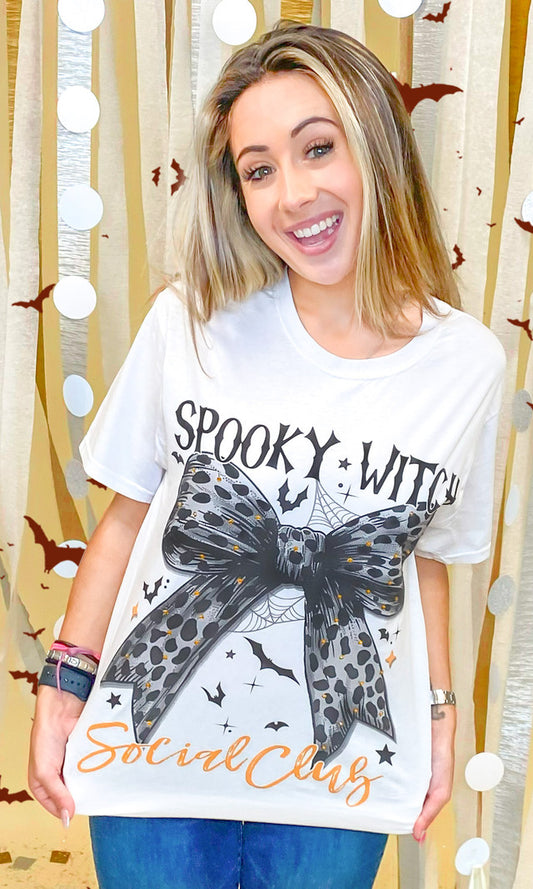 Tee - Spooky Witch Social Club - Findlay Rowe Designs