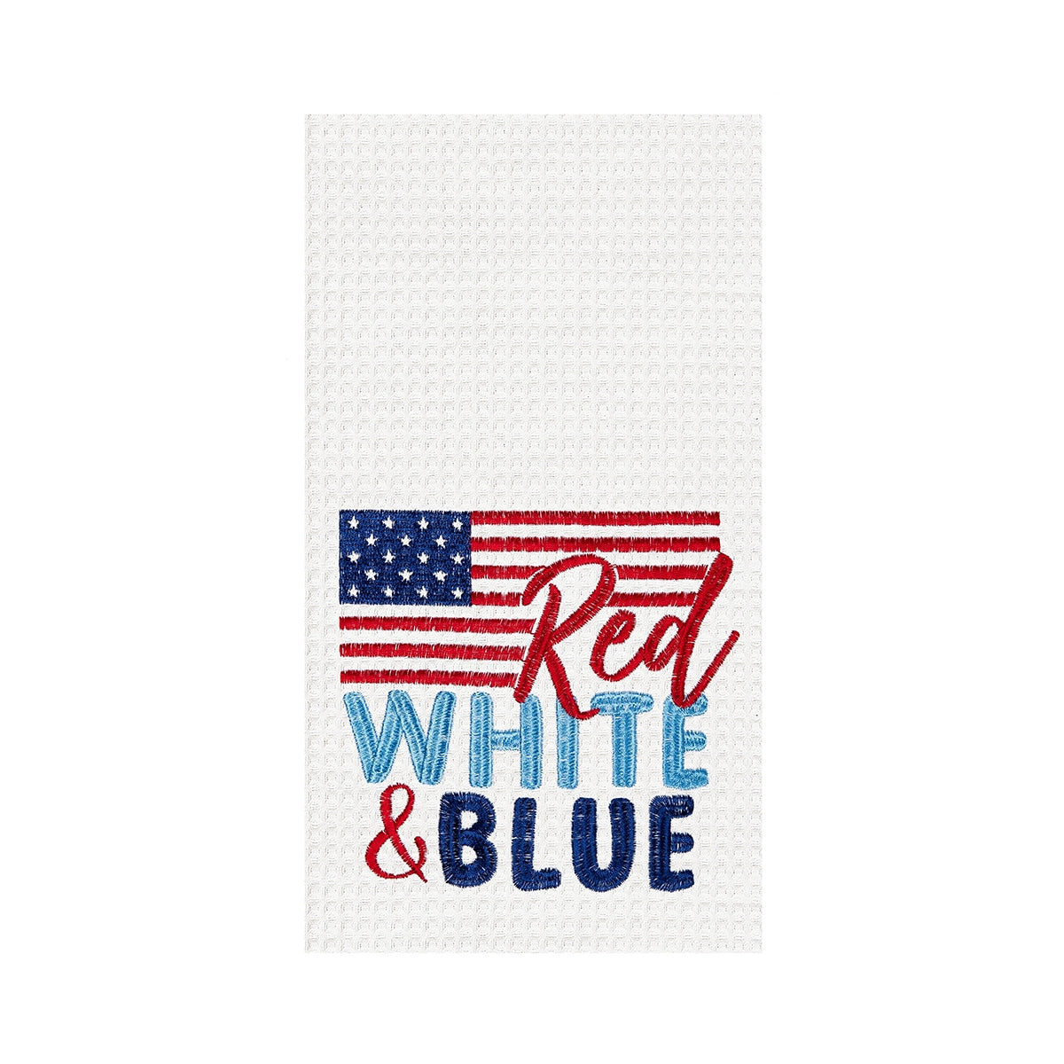 Red White & Blue Flag Towel - Findlay Rowe Designs