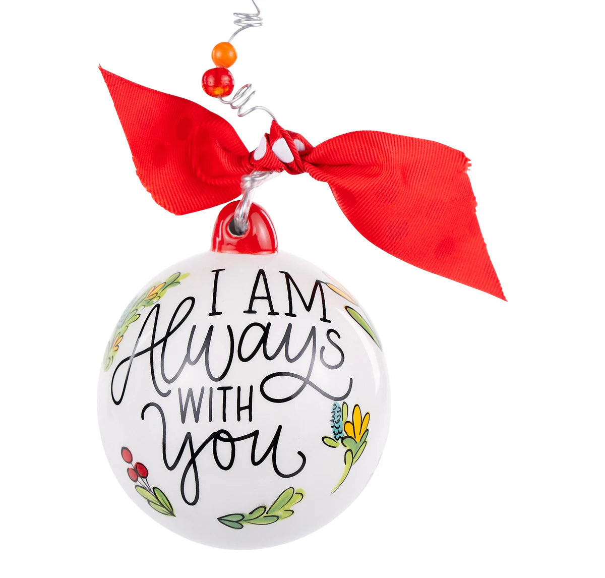 Glory Haus - Ornament - Red Bird Always With You - Findlay Rowe Designs