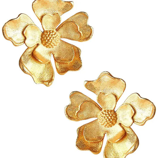 Lisi Lerch - Earring - Tilly Medium Gold Flower