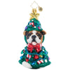 Christopher Radko – Ornament - Bulldog Christmas Couture - Findlay Rowe Designs