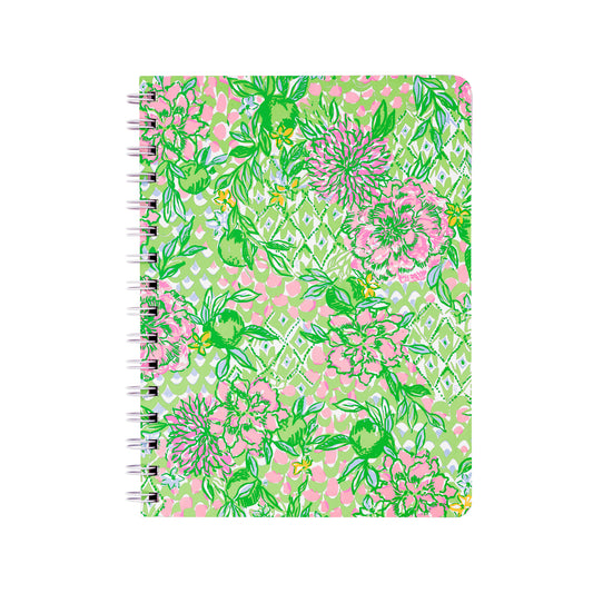 Lilly Pulitzer - Mini Notebook - Lime Feeling Good