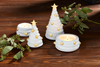 Mud Pie - Tree Candle - White